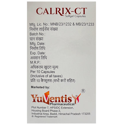 Calrix-CT Softgel Capsule