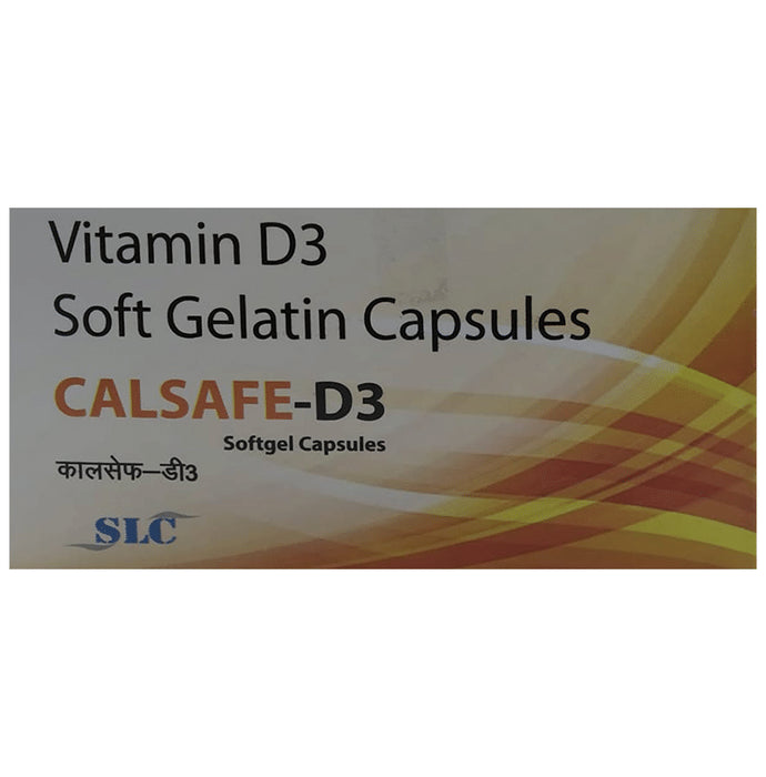 Calsafe-D3 Softgel Capsule - Classic Derma