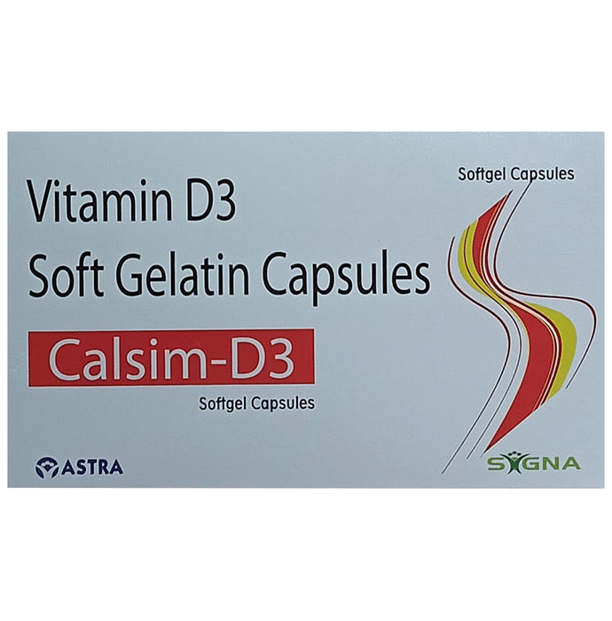 Calsim-D3 Softgel Capsule - Classic Derma
