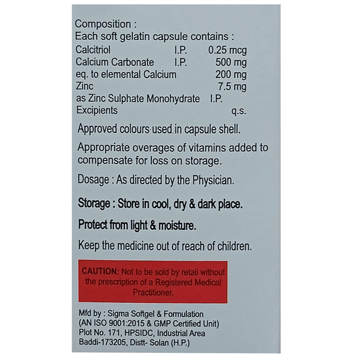 Calsintrol Softgel Capsule