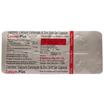 Calsym-Plus Soft Gel Capsule