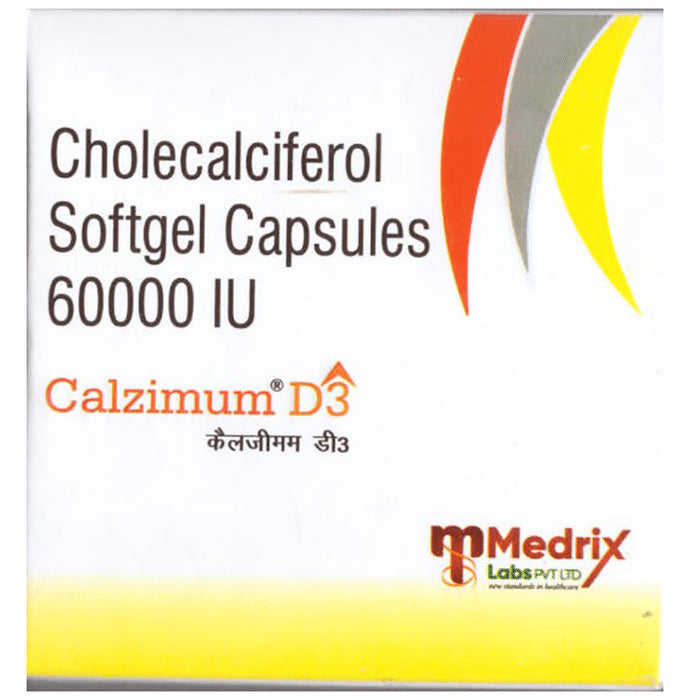 Calzimum D3 Softgel Capsule - Classic Derma