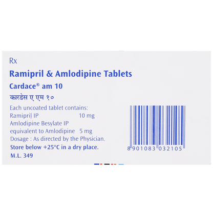 Cardace AM 10 Tablet