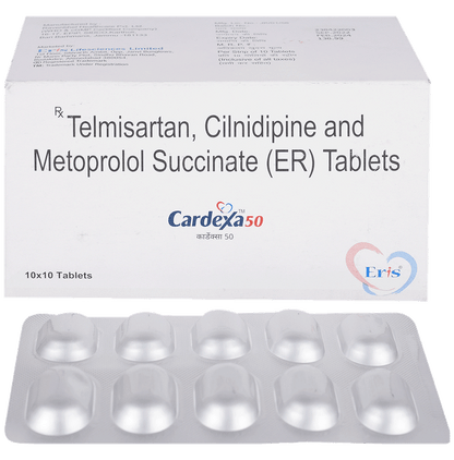 Cardexa 10mg/50mg/40mg Tablet - Classic Derma