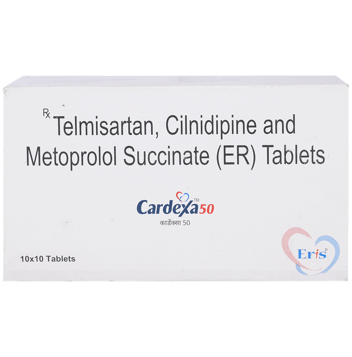 Cardexa 10mg/50mg/40mg Tablet