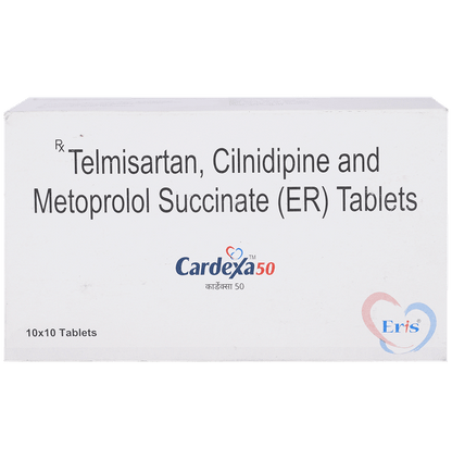 Cardexa 10mg/50mg/40mg Tablet