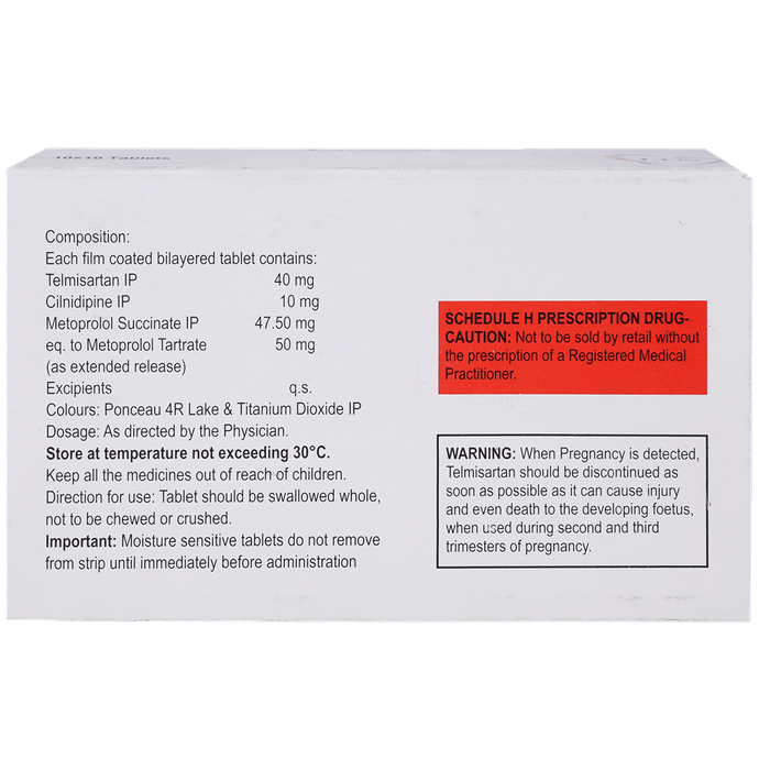 Cardexa 10mg/50mg/40mg Tablet