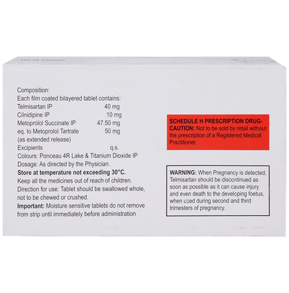 Cardexa 10mg/50mg/40mg Tablet