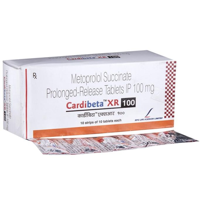 Cardibeta XR 100 Tablet - Classic Derma