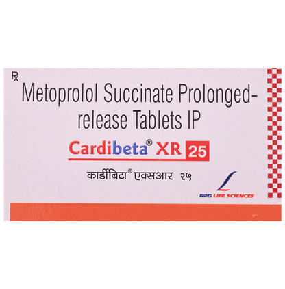 Cardibeta XR 25 Tablet - Classic Derma