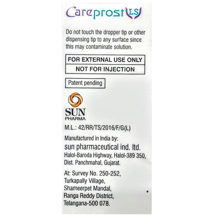 Careprost LS BKC Free Eye drop