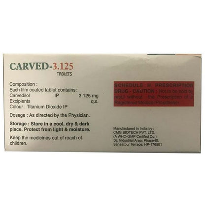 Carved 3.125 Tablet