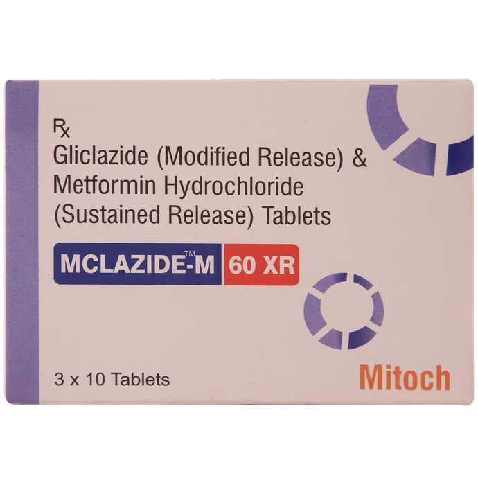 Mclazide-M 60 XR Tablet