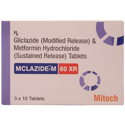 Mclazide-M 60 XR Tablet