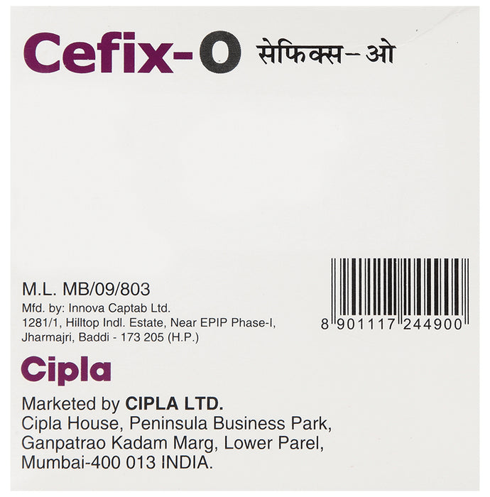 Cefix-O Tablet