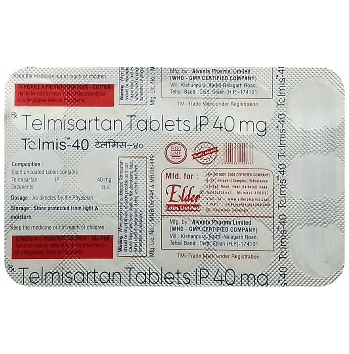 Telmis 40 Tablet