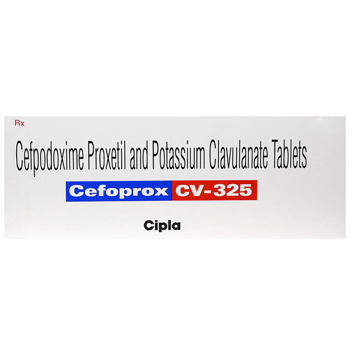 Cefoprox CV 325 Tablet - Classic Derma