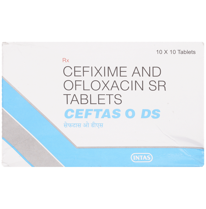 Ceftas O DS 400mg/400mg Tablet