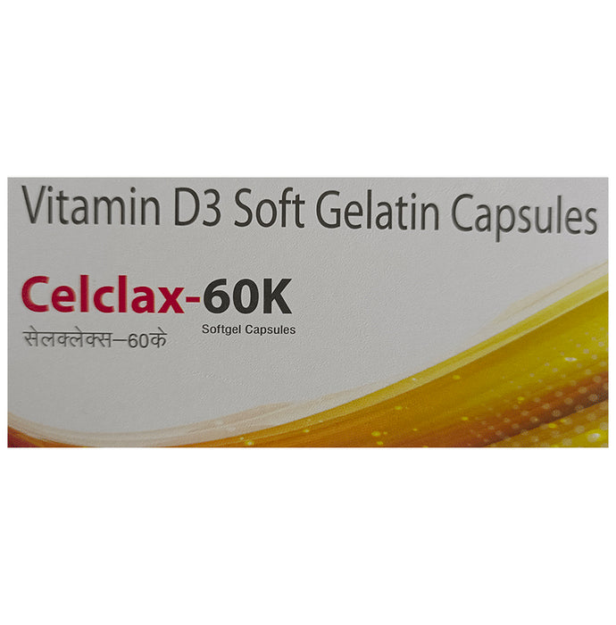 Celclax 60K Softgel Capsule - Classic Derma