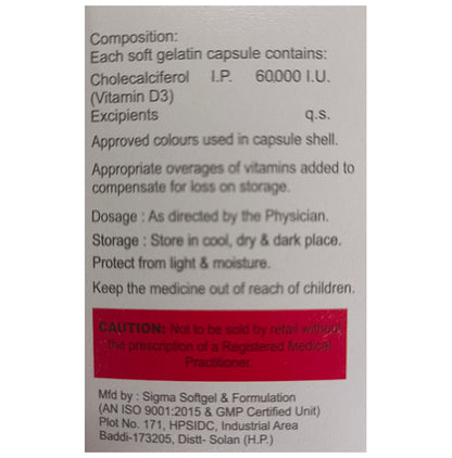 Celclax 60K Softgel Capsule