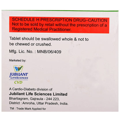 Jubiglim M 2 Tablet PR