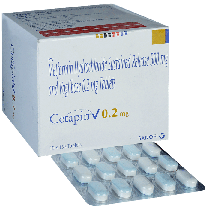 Cetapin V 0.2mg Tablet SR - Classic Derma