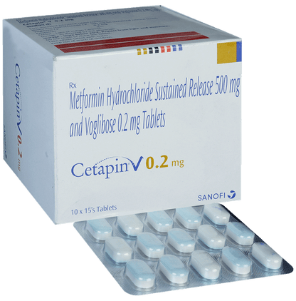 Cetapin V 0.2mg Tablet SR - Classic Derma