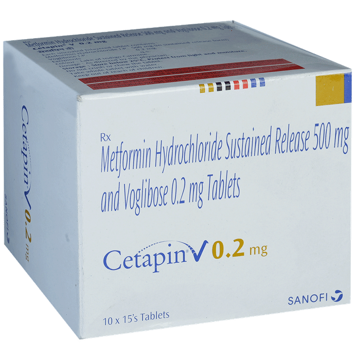 Cetapin V 0.2mg Tablet SR