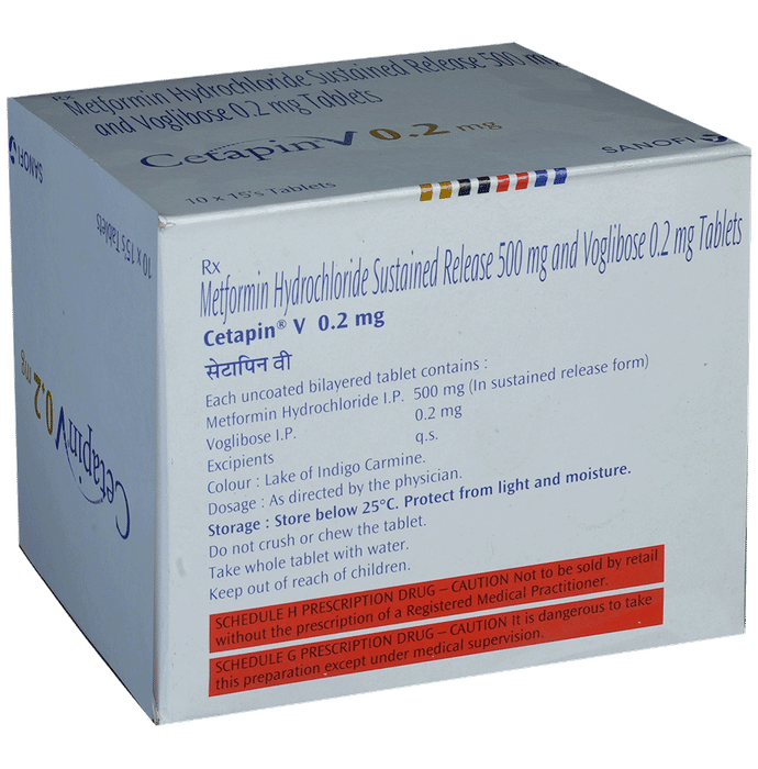 Cetapin V 0.2mg Tablet SR
