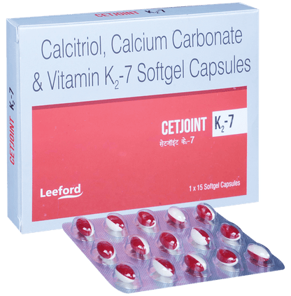Cetjoint K2 7 Softgel Capsule - Classic Derma