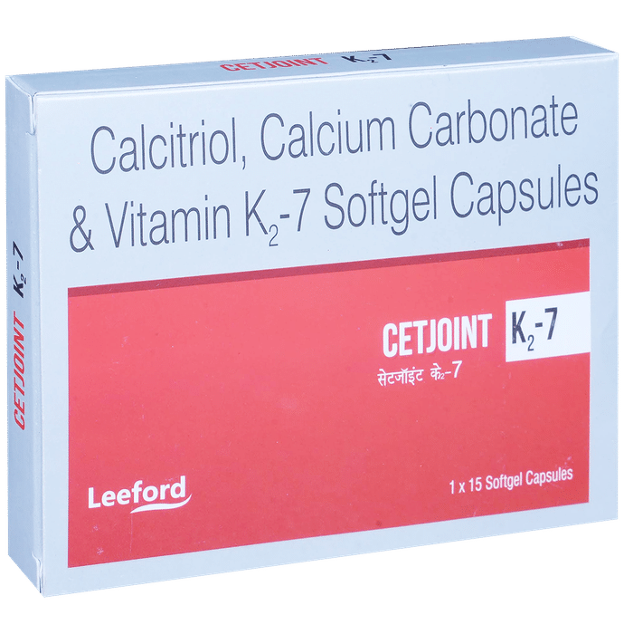 Cetjoint K2 7 Softgel Capsule