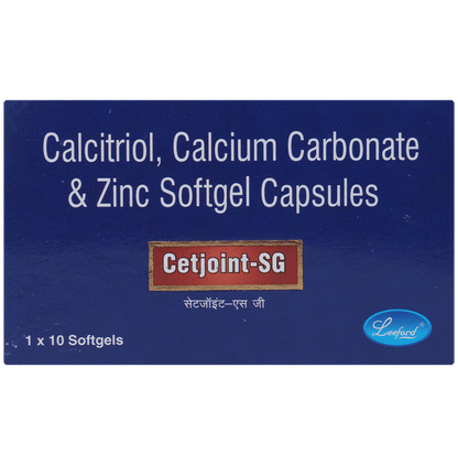 Cetjoint SG Soft Gelatin Capsule