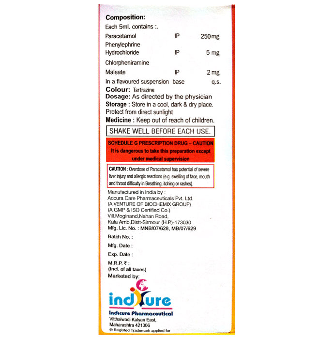 Chinu-P Oral Suspension Mango