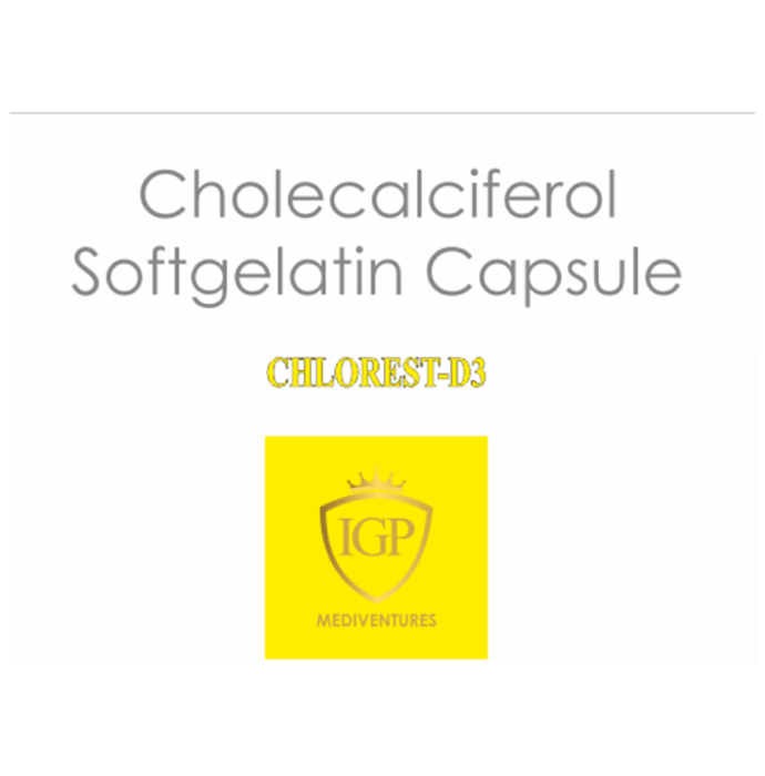 Chlorest D3 Soft Gelatin Capsule - Classic Derma