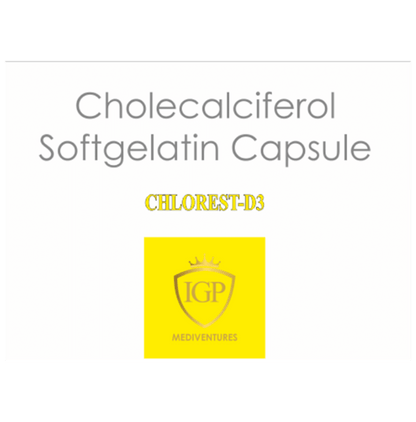 Chlorest D3 Soft Gelatin Capsule - Classic Derma