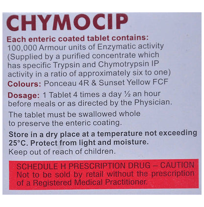 Chymocip Tablet