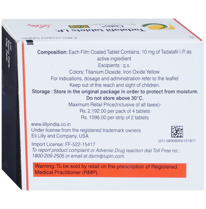 Cialis 10mg Tablet