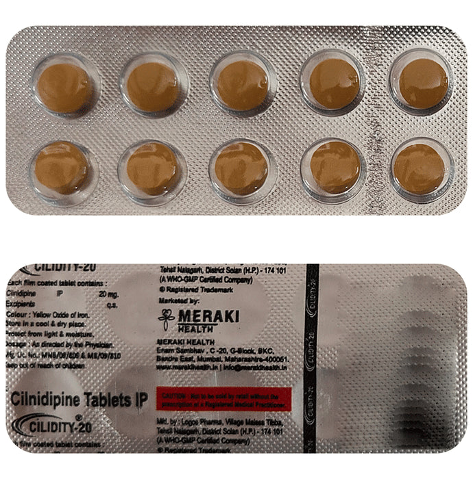 Cilidity 20 Tablet