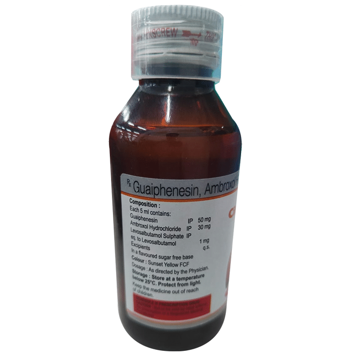 Citikof-X Syrup Sugar Free