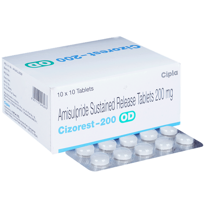 Cizorest 200 OD Tablet SR - Classic Derma