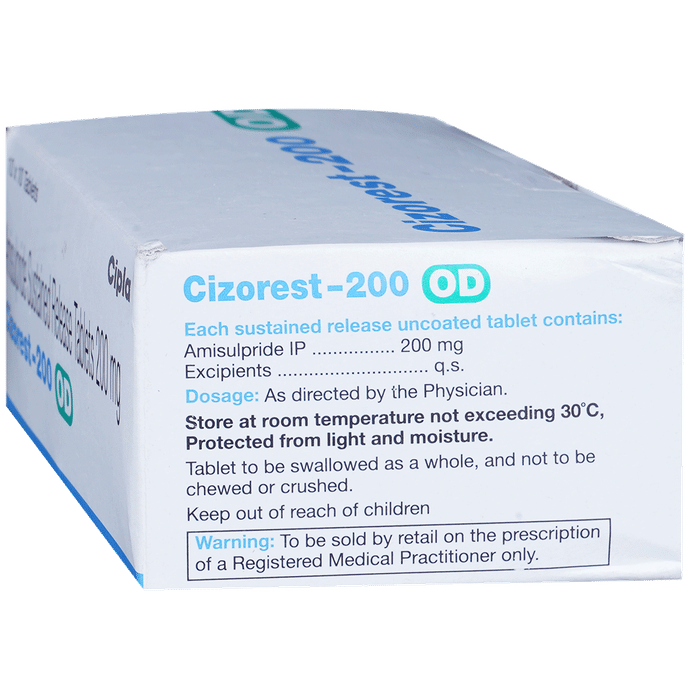 Cizorest 200 OD Tablet SR