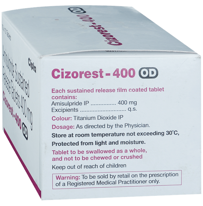Cizorest 400 OD Tablet SR