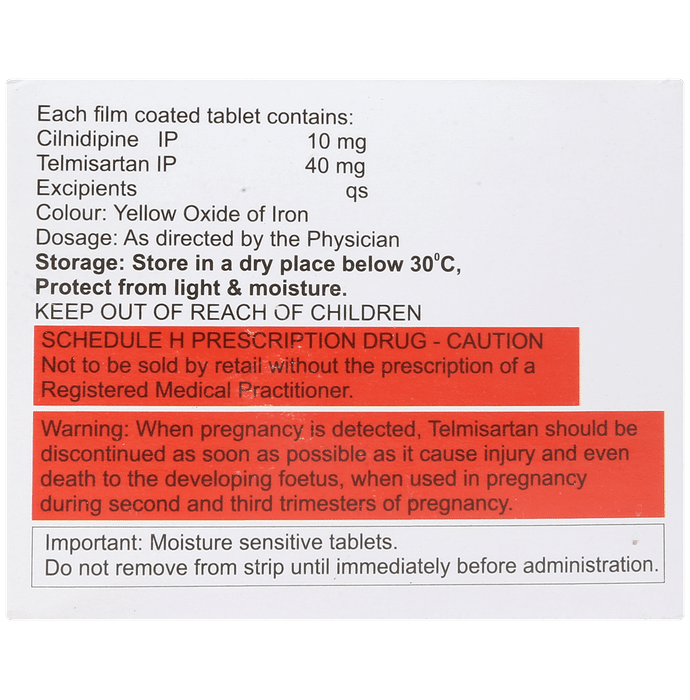 Cliaid T 10mg/40mg Tablet