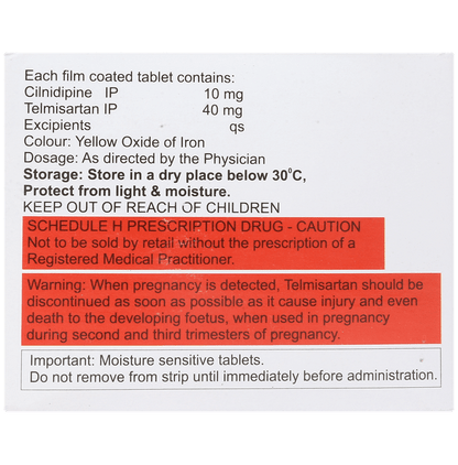 Cliaid T 10mg/40mg Tablet