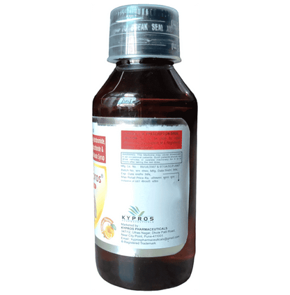 Coldipros Cough Syrup Delicious Flavoured Sugar Free