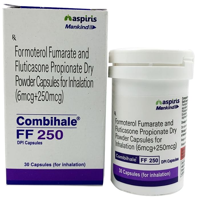 Combihale FF 250 DPI Capsule - Classic Derma