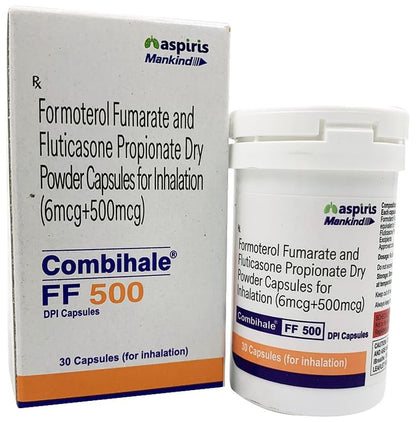 Combihale FF 500 DPI capsule - Classic Derma