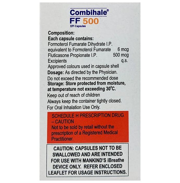 Combihale FF 500 DPI capsule