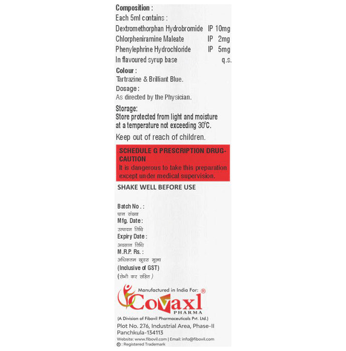 Cosil D Syrup Sugar Free