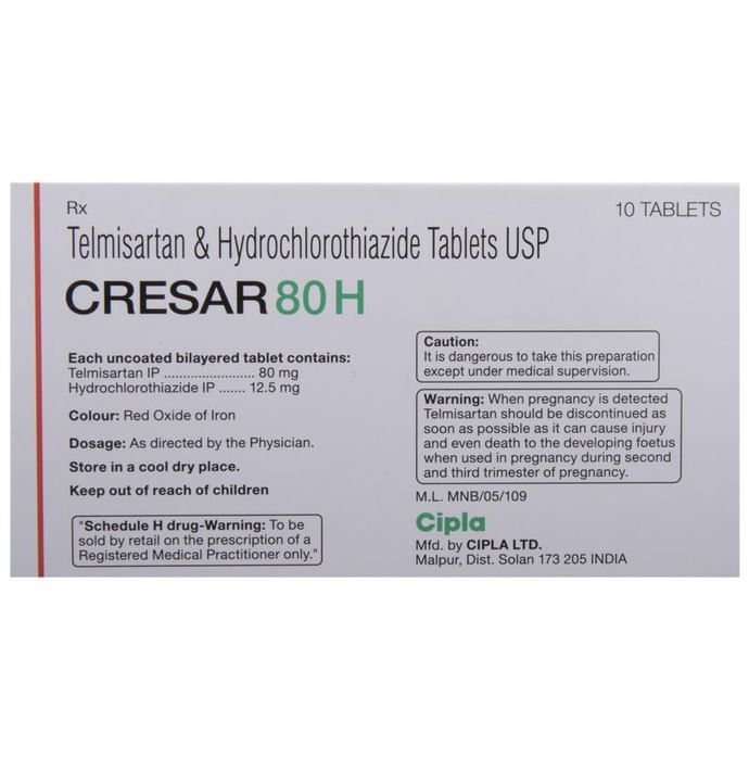 Cresar 80H Tablet